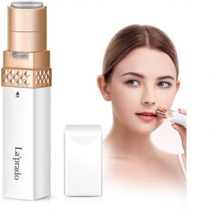 Depiladora facial con recortadora