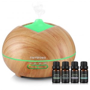 Difusor de aceites esenciales humidificador