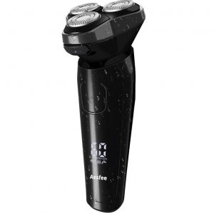 Máquina de afeitar eléctrica rotativa